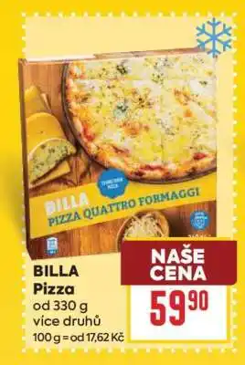 Billa BILLA Pizza nabídka