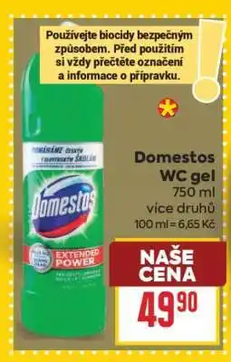 Billa Domestos WC gel nabídka