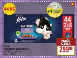 Billa Felix kapsičky pro kočky nabídka
