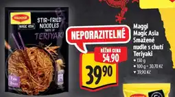 Albert Maggi Magic Asia Smažené nudle s chutí Teriyaki nabídka
