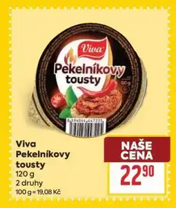 Billa Viva Pekelníkovy toasty nabídka