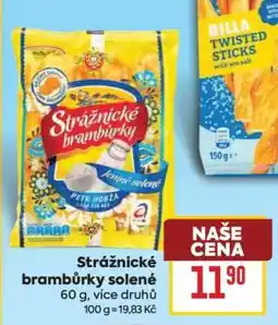 Billa Strážnické brambůrky solené nabídka
