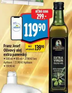 Albert Franz Josef Olivový olej extra panenský nabídka