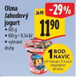 Albert Olma Jahodový jogurt nabídka