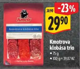 Albert Kmotr Klobása Trio nabídka