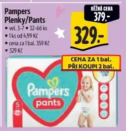 Albert Pampers Plenky Pants nabídka