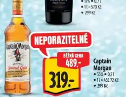 Albert Captain Morgan nabídka