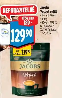 Albert Jacobs Velvet refill nabídka