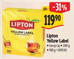 Albert Lipton Yellow Label nabídka