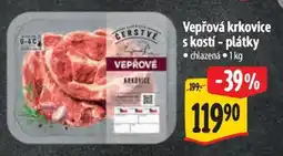 Albert Vepřová krkovice s kostí – plátky • nabídka