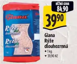 Albert Giana Rýže dlouhozrnná nabídka