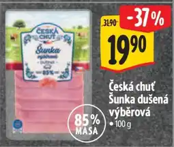 Albert Česká chuť Šunka dušená výběrová nabídka