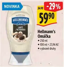 Albert HELLMANN’S OMÁČKA nabídka