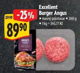 Albert Excellent Burger Angus nabídka
