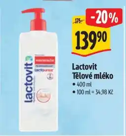 Albert Lactovit Tělové mléko nabídka
