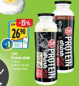 Albert Zott Protein drink nabídka