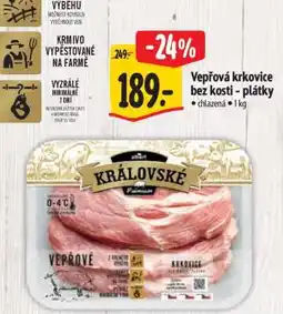 Albert Vepřová krkovice bez kosti – plátky nabídka