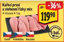 Albert Kuřecí prsí a stehenní řízky MIX nabídka