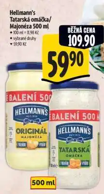 Albert Hellmann's Tatarská omáčka/Majonéza 500 ml nabídka