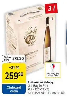 Tesco Habánské sklepy nabídka