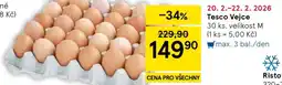 Tesco Tesco Vejce nabídka