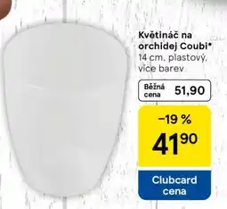 Tesco Květináč na orchidej Coubi nabídka