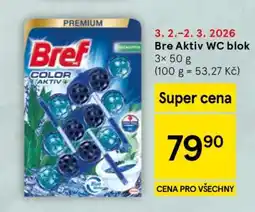 Tesco Bref Aktiv WC blok nabídka