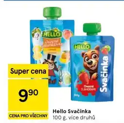 Tesco HELLO Svačinka nabídka