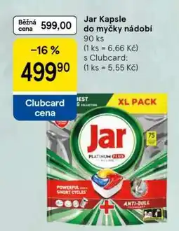 Tesco Jar Kapsle do myčky nádobí nabídka