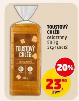 Penny Market TOUSTOVÝ CHLÉB CELOZRNNÝ nabídka