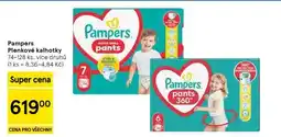 Tesco Pampers plenkové kalhotky nabídka
