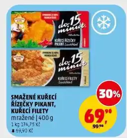 Penny Market SMAŽENÉ KUŘECÍ ŘÍZEČKY PIKANT, KUŘECÍ FILETY nabídka