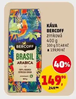 Penny Market KÁVA BERCOFF zrnková 400 g nabídka