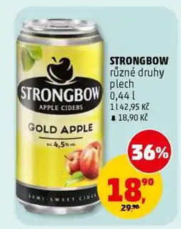 Penny Market STRONGBOW různé druhy plech nabídka