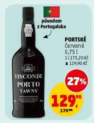 Penny Market Visconde Porto Tawny nabídka