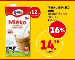 Penny Market TRVANLIVÉ MLÉKO BONI nabídka