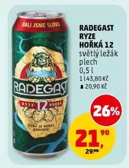 Penny Market Radegast Ryze Hořká 12 nabídka