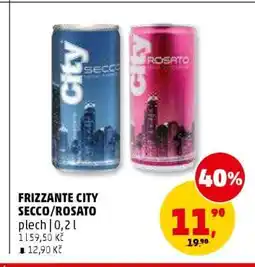 Penny Market FRIZZANTE CITY SECCO/ ROSATO nabídka