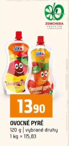 Terno Ovocné pyré nabídka