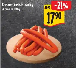 Albert Debrecínské párky nabídka