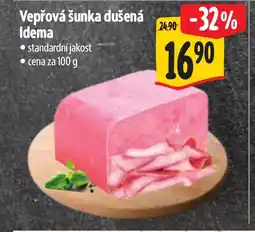 Albert Vepřová šunka dušená Idema nabídka