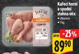 Albert Kuřecí horní a spodní stehna mix nabídka