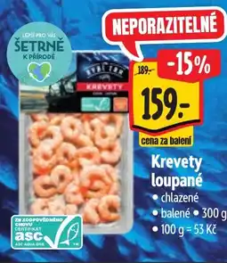 Albert Krevety loupané nabídka