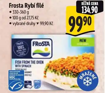 Albert Frosta Rybí filé nabídka