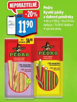 Albert Pedro Kyselé pásky a duhové pendreky nabídka