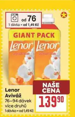 Billa Lenor Aviváž 76-94 dávek nabídka