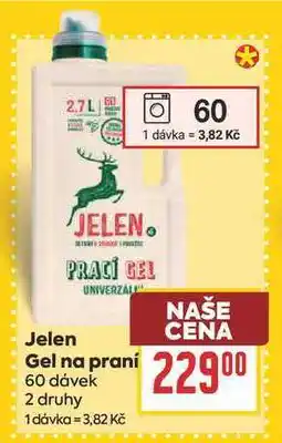Billa Jelen Gel na praní 60 dávek nabídka