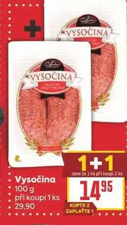 Billa Vysočina nabídka