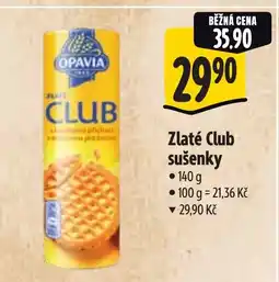 Albert Zlaté Club sušenky nabídka