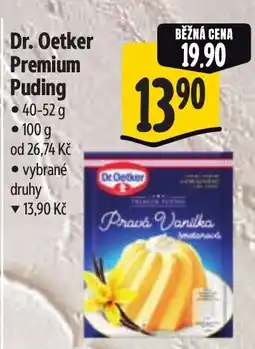 Albert Dr. Oetker Premium Puding nabídka